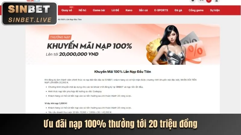 Khuyến Mãi Chào Mừng Thành Viên Mới Vin88 App